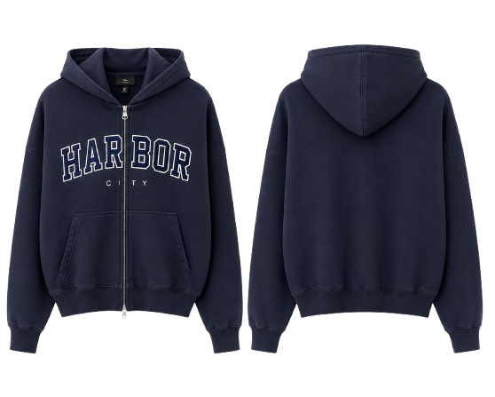 Harbor City Zip Hoodie